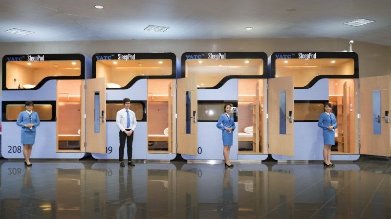 Capsule Hotel: How To Rest At The Airport Without Leaving The Transit Zone