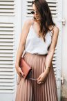 Pleated skirt? Yes, but super cool