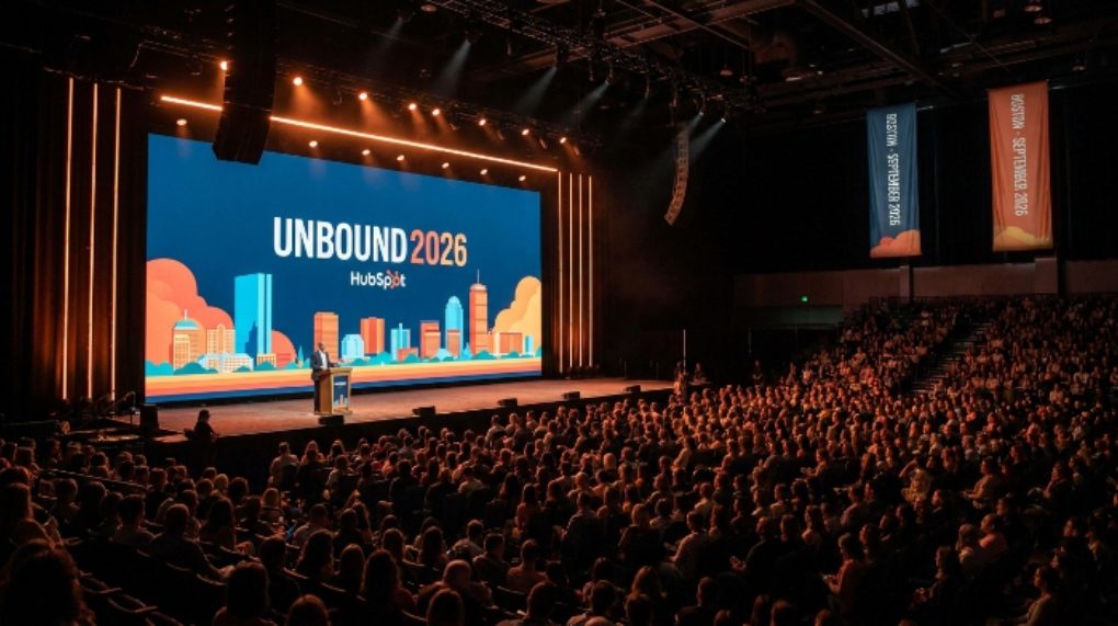 UNBOUND 2026 HubSpot conference main stage Boston September